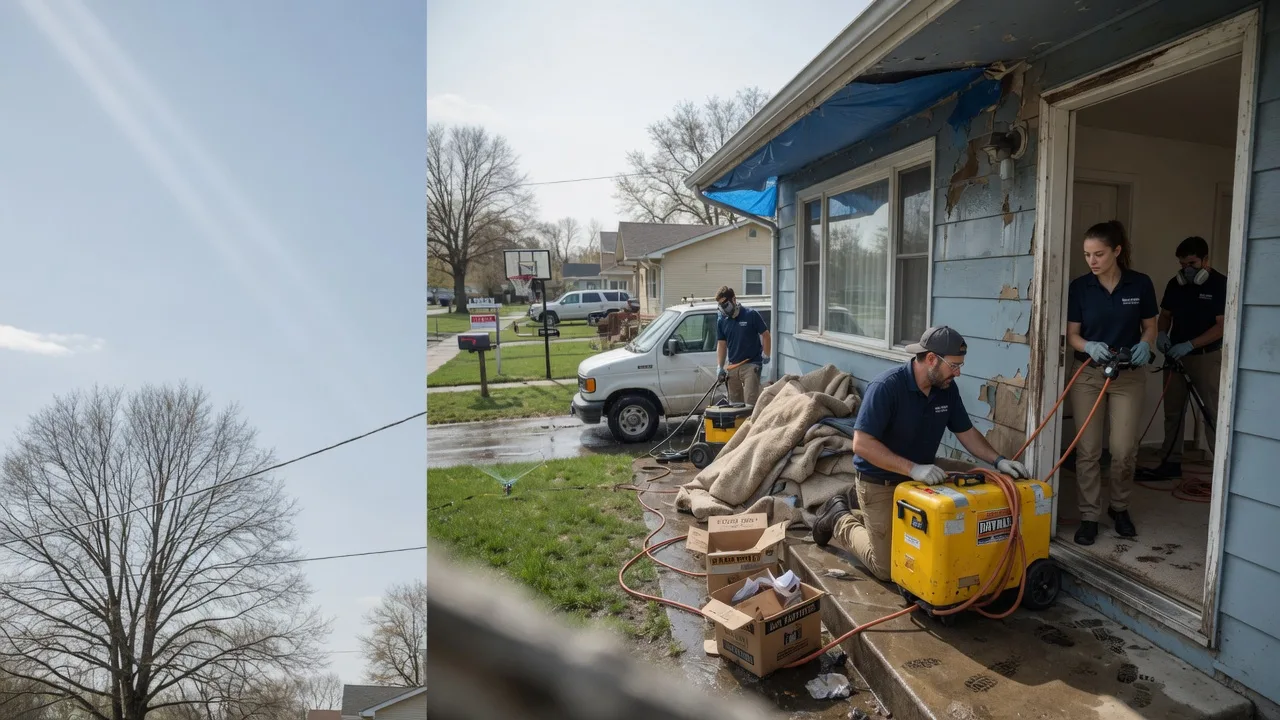 Basement Flood Cleanup in Pleasant View, CO near me